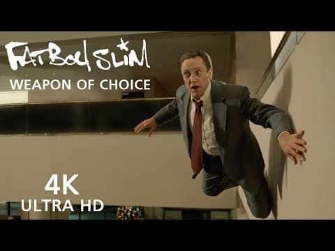 YouTube thumbnail for Weapon of Choice / Fatboy Slim feat. Bootsy Collins (2001) (music video, 3:45)