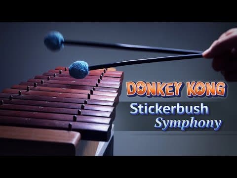 YouTube thumbnail for Donkey Kong - Stickerbrush Symphony