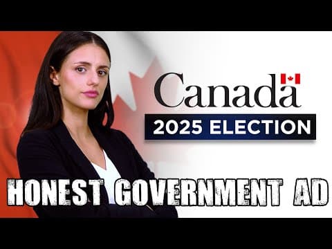 YouTube thumbnail for Honest Government Ad | Canada Election 2025 🍁