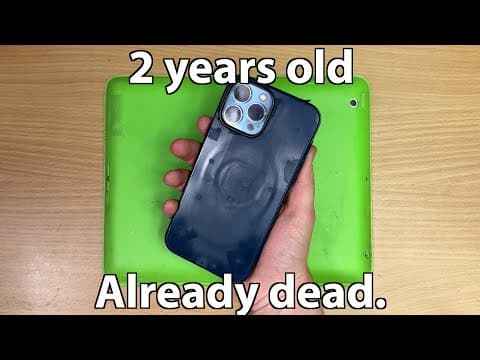 YouTube thumbnail for "Tech that let me down" Special 3