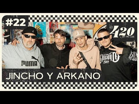 YouTube thumbnail for Charla entre Mc Lee, Jincho y Arkano