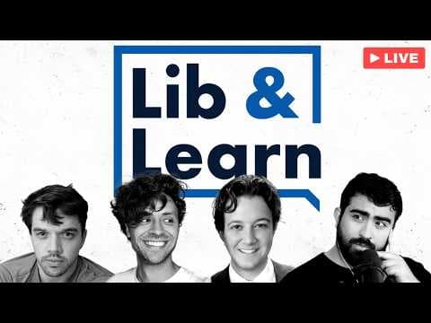 YouTube thumbnail for Lib & Learn Season 3 Premiere: New Co-Hosts Ryan Geddes and J.J. McCullough