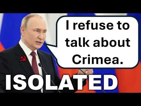 YouTube thumbnail for Crimea on FIRE! No Gasoline! Electricity Blackouts! (Jake Broe)