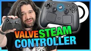YouTube thumbnail for [Gamers Nexus] Valve Steam Controller Review | Latency Benchmarks, Battery Life, Repairability