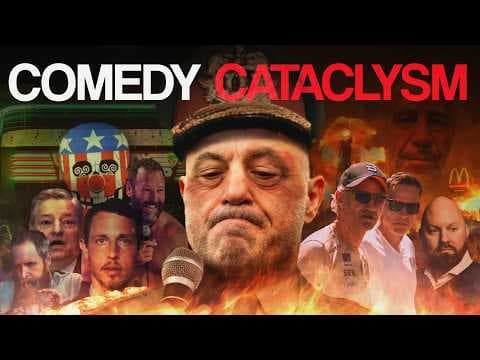 YouTube thumbnail for [The Elephant Graveyard] How Comedy Drowned in a Radioactive Cesspool of Corruption and Depravity
