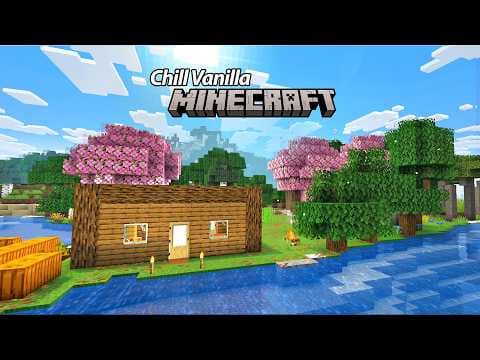 YouTube thumbnail for 2 Hours of Chill Minecraft to Relax/Sleep to