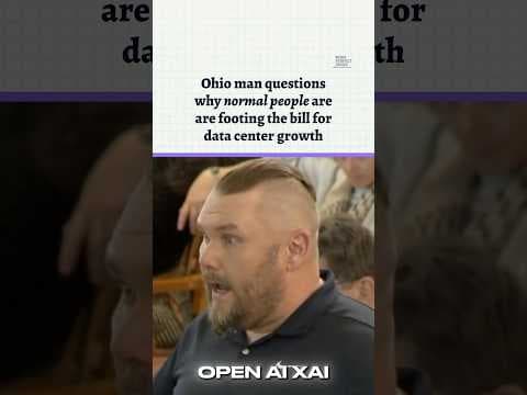 YouTube thumbnail for Normal Ohio guy sees the blight AI datacenters