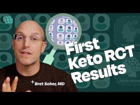 YouTube thumbnail for Dr. Bret Scher: Results from first RCT of Keto for Schizophrenia + Bipolar: Metabolic Wins & Mental Health Signals