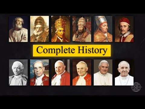 YouTube thumbnail for Every Pope Explained - St Peter to Francis