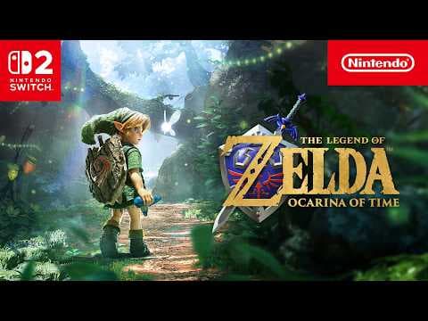 YouTube thumbnail for The Legend of Zelda: Ocarina of Time – The Legend of Zelda 40th Anniversary Direct 9.8.2026