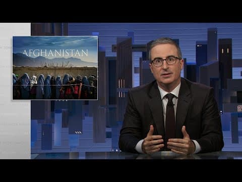 YouTube thumbnail for Afghanistan: Last Week Tonight with John Oliver (HBO)