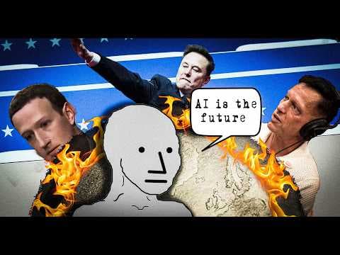 YouTube thumbnail for AI, Solarpunk, And The Reason Tech-Bros Feel So Creepy