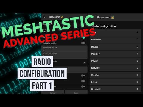 YouTube thumbnail for Advanced Meshtastic Series