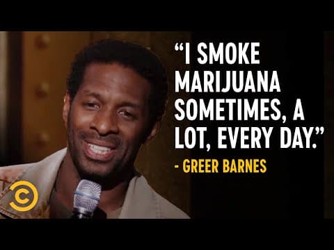 YouTube thumbnail for “I Smoke Weed, and I Watch Nature Shows” - Greer Barnes - Full Special | Comedy Central Stand-Up | YouTube