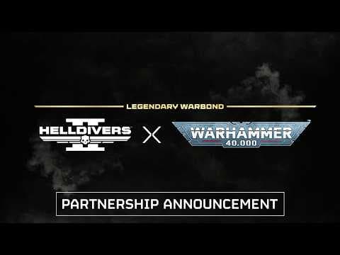 YouTube thumbnail for HELLDIVERS™ 2 x WARHAMMER 40,000 Partnership Announcement