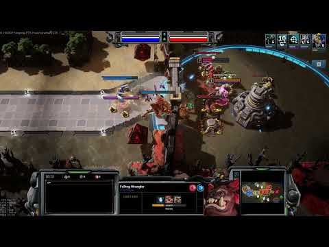 YouTube thumbnail for STORMGATE MOBA test session with the devs