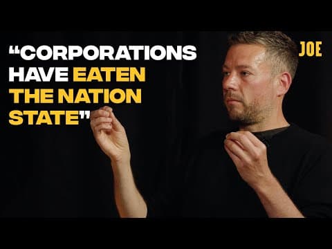 YouTube thumbnail for How corporate greed has destroyed democracy - Matt Kennard