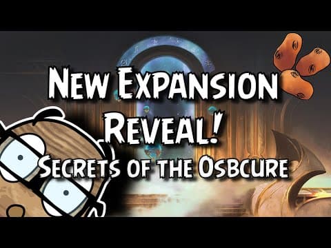 YouTube thumbnail for Secrets of the Obscure Expansion Reveal & Trailer Breakdown