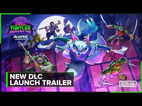 YouTube thumbnail for Alopex DLC Launch Trailer | Teenage Mutant Ninja Turtles: Splintered Fate