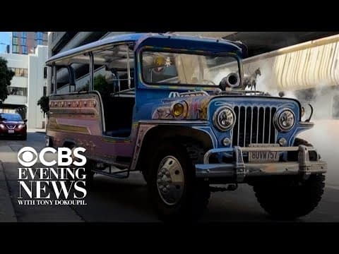 YouTube thumbnail for CBS - the last jeepney in San Francisco