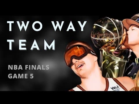 YouTube thumbnail for How Denver's defense won the title | NBA Finals Game 5 analysis - Thinking Basketball