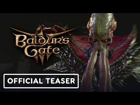 YouTube thumbnail for Baldur’s Gate 3 - Official Release Teaser Trailer