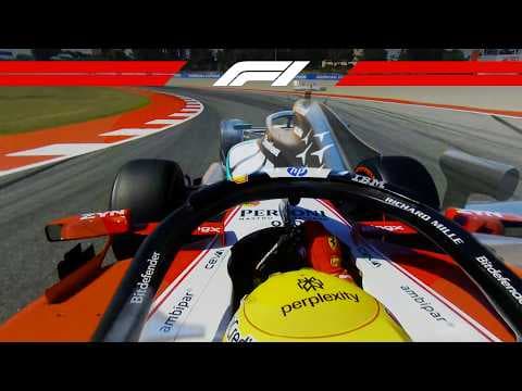 YouTube thumbnail for George Russell & Lewis Hamilton's Ghost Car Comparison Laps | 2026 Barcelona-Catalunya Grand Prix