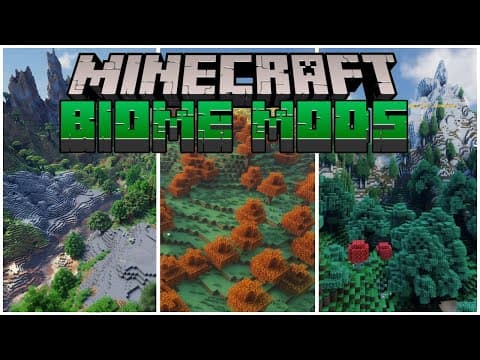 YouTube thumbnail for This friday i made a Video about my favorite World Gen Mods :D