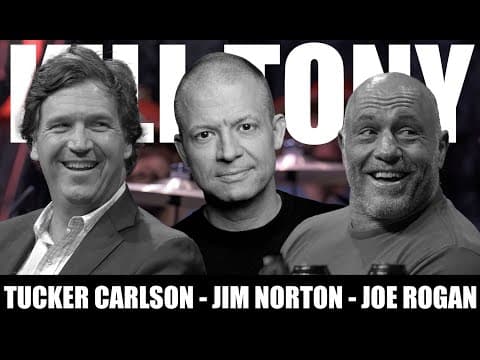 YouTube thumbnail for Kill Tony #658 - JOE ROGAN + TUCKER CARLSON + JIM NORTON