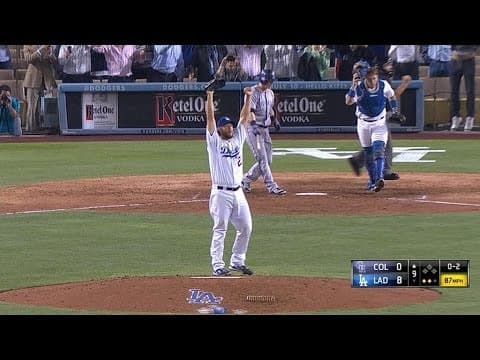 YouTube thumbnail for Vin Scully calls Kershaw's no hitter