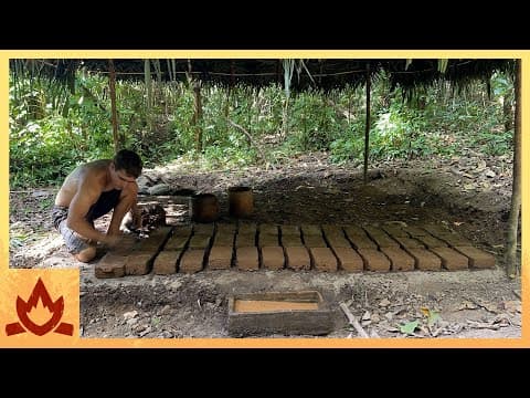 YouTube thumbnail for [16:40] Primitive Technology: Undercover Brick Workshop