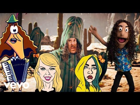 YouTube thumbnail for Polkamania! — A Mashup of Twelve Animators, Set to Polka Versions of Pop Songs