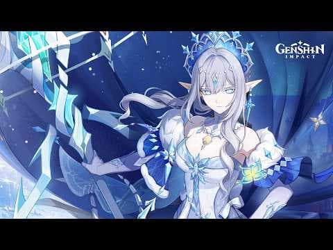 YouTube thumbnail for Transcendence Trailer - "Sudden Snow" | Genshin Impact #GenshinImpact #GenshinSnezhnaya