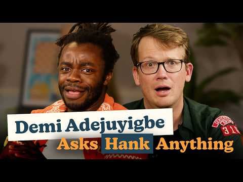 YouTube thumbnail for Why Is the Alphabet in That Order? | Demi Adejuyigbe Asks Hank Anything