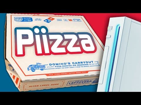 YouTube thumbnail for You can order Pizza from your Wii