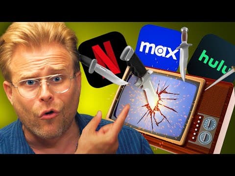 YouTube thumbnail for How Streaming Destroyed TV
