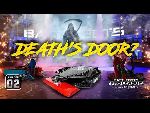 YouTube thumbnail for A Legend, a Rookie, and a Beast!? | Battlebots Pro League Episode 2