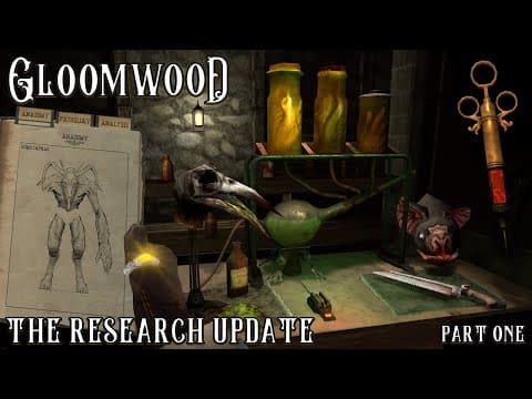 YouTube thumbnail for Gloomwood - The Research Update