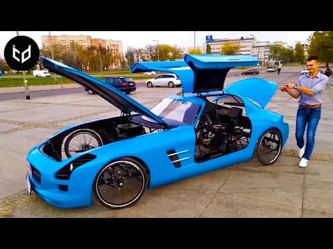 YouTube thumbnail for Incredible Bicycle Cars - Human Powered Vehicles