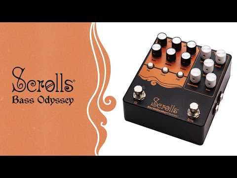 YouTube thumbnail for New EQD - Scrolls Bass Preamp
