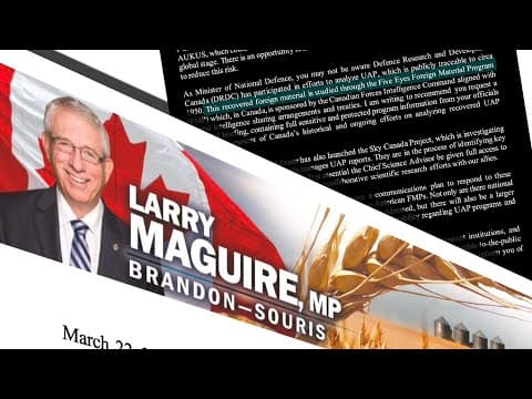 YouTube thumbnail for [The Black Vault] Bombshell Letter Confirming UAP Reverse Engineering Programs? Chris Rutkowski Weighs In...