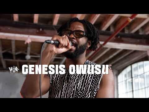 YouTube thumbnail for Genesis Owusu live at The state51 Factory