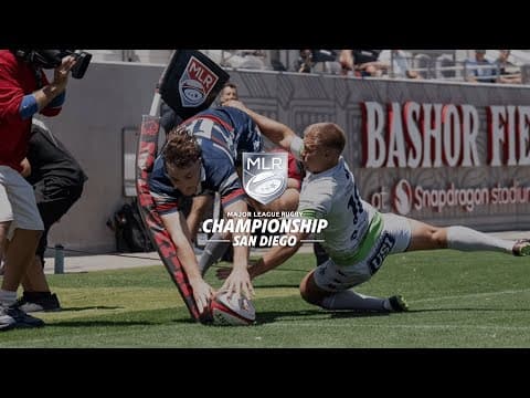 YouTube thumbnail for MLR Championship Game Highlights – Seattle SeaWolves vs New England Free Jacks