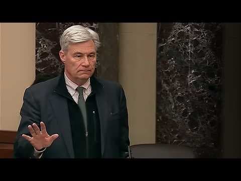 YouTube thumbnail for Sen. Sheldon Whitehouse (D-RI) lays out the connections between Trump, Russia, and Epstein (transcript included)