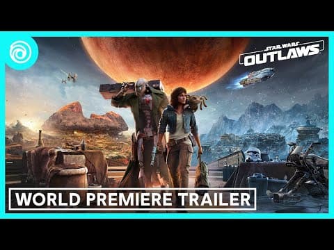 YouTube thumbnail for Star Wars Outlaws: Official World Premiere Trailer