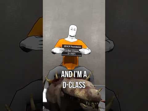 YouTube thumbnail for Another day in the life of a D class at SCP foundation
