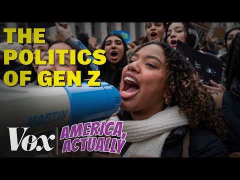YouTube thumbnail for Gen Z is done with both political parties | America, Actually