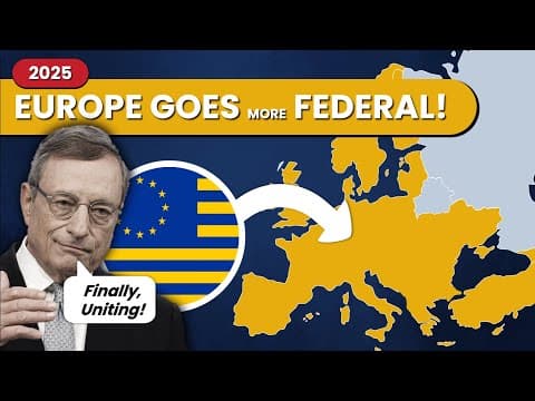 YouTube thumbnail for How 2025 Pushed the EU Closer to a Federation - EU Made Simple (YT)