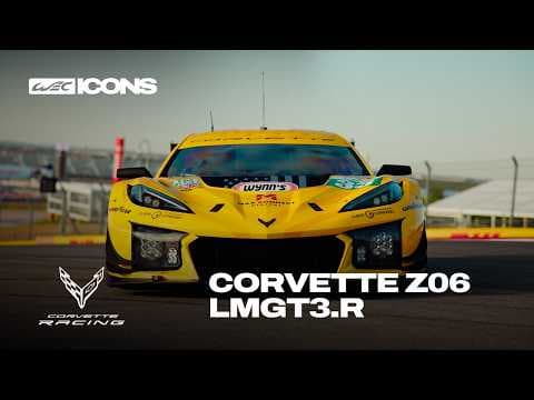 YouTube thumbnail for The Corvette With A Deadly Sting : Corvette Z06 LMGT3.R 🐝 | WEC ICONS