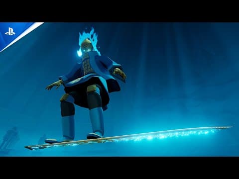 YouTube thumbnail for Sword of the Sea - Launch Date Announcement (August 19)